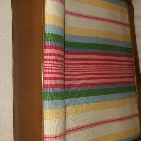 Fossil Multi-Color Stripe Purse shoulder Handbag - Picture 2 of 7